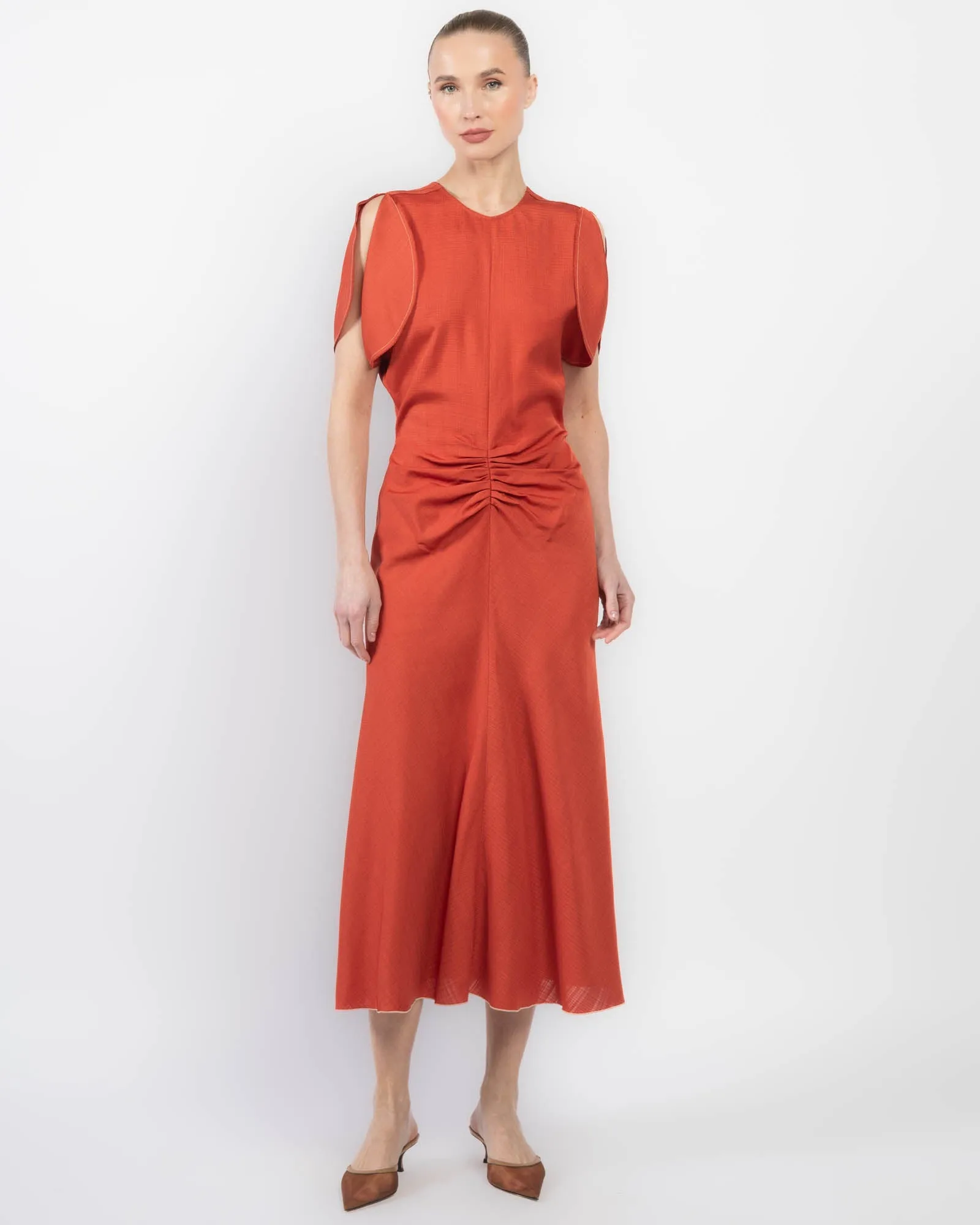 Gathered Waist Dress sold by TNT Fashion product image thumbnail 3