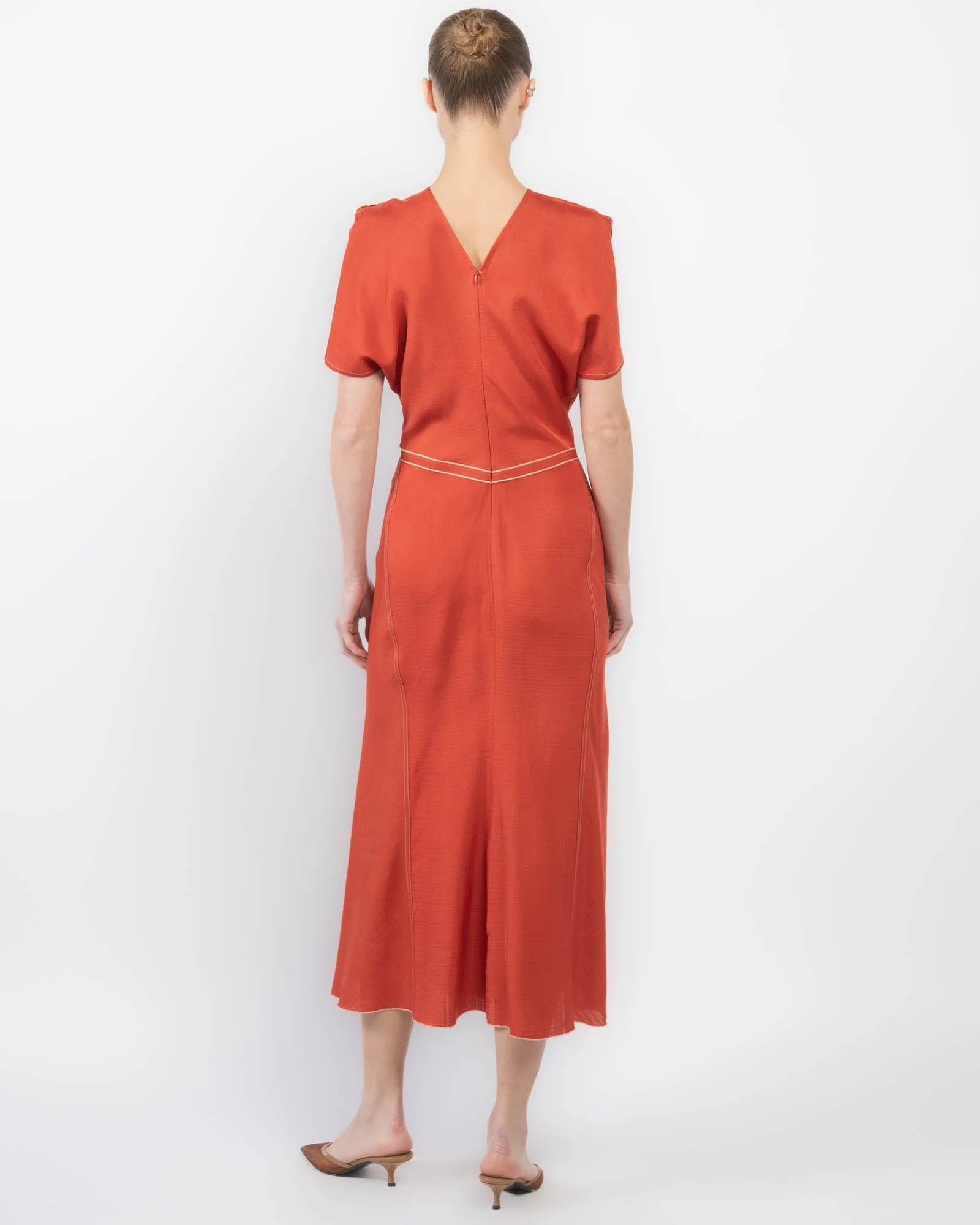 Gathered Waist Dress sold by TNT Fashion product image thumbnail 2
