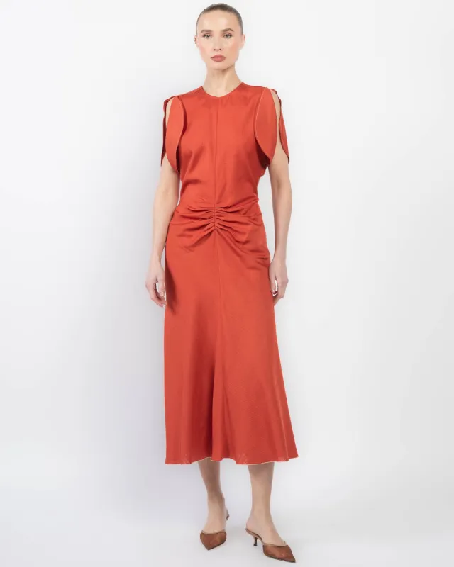 Gathered Waist Dress sold by TNT Fashion