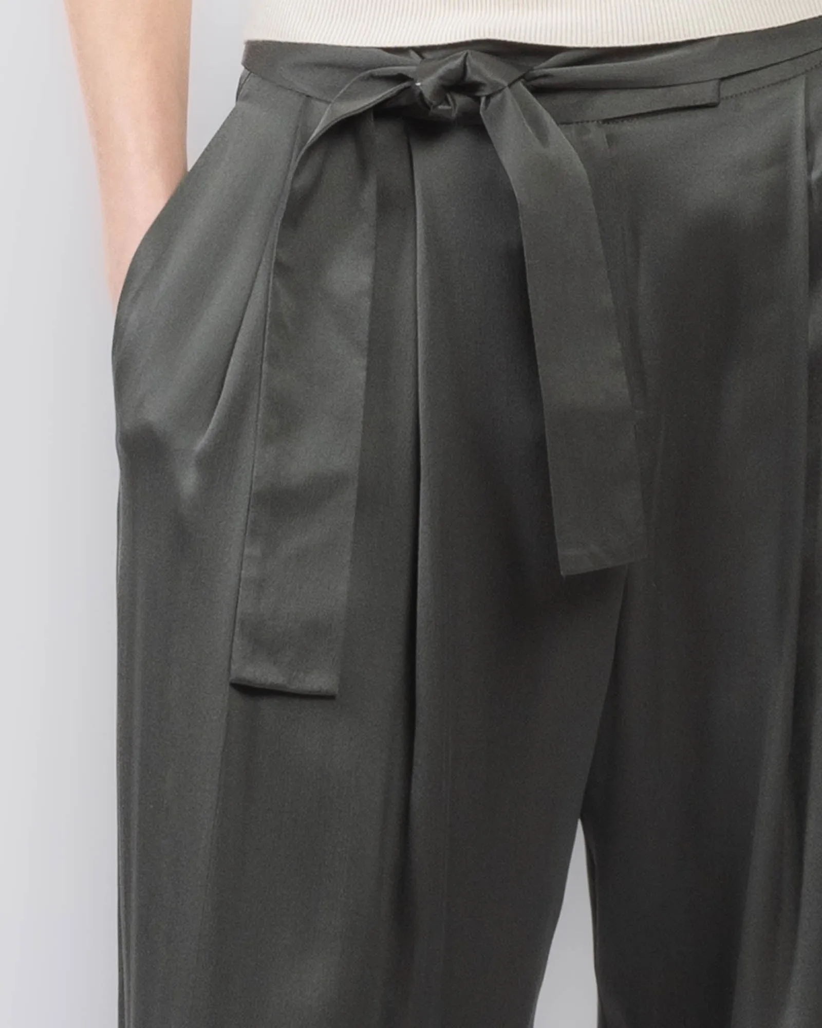 Wide Leg Pants With Belt sold by TNT Fashion product image thumbnail 5