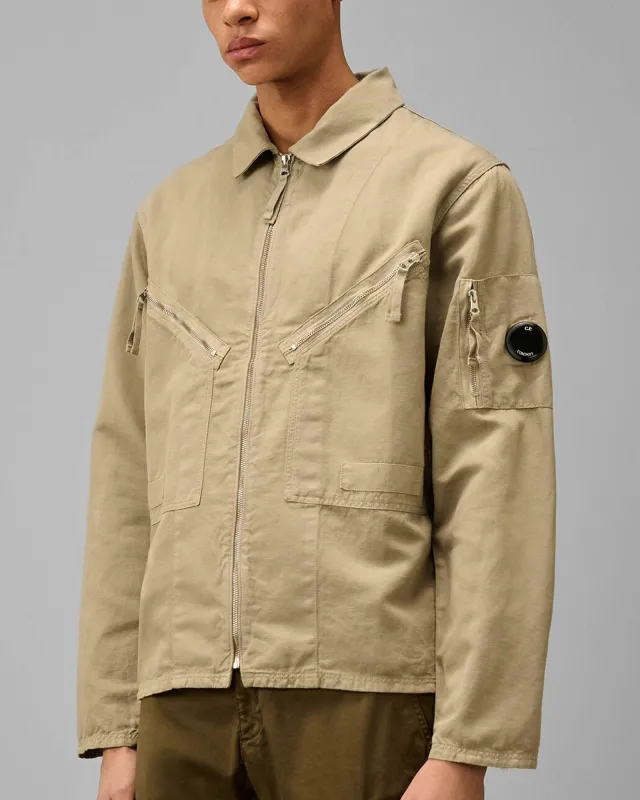 Full Zip Overshirt sold by TNT Fashion