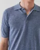 Short Sleeve Linen Silk Polo sold by TNT Fashion