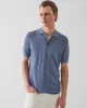 Short Sleeve Linen Silk Polo sold by TNT Fashion