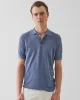 Short Sleeve Linen Silk Polo sold by TNT Fashion