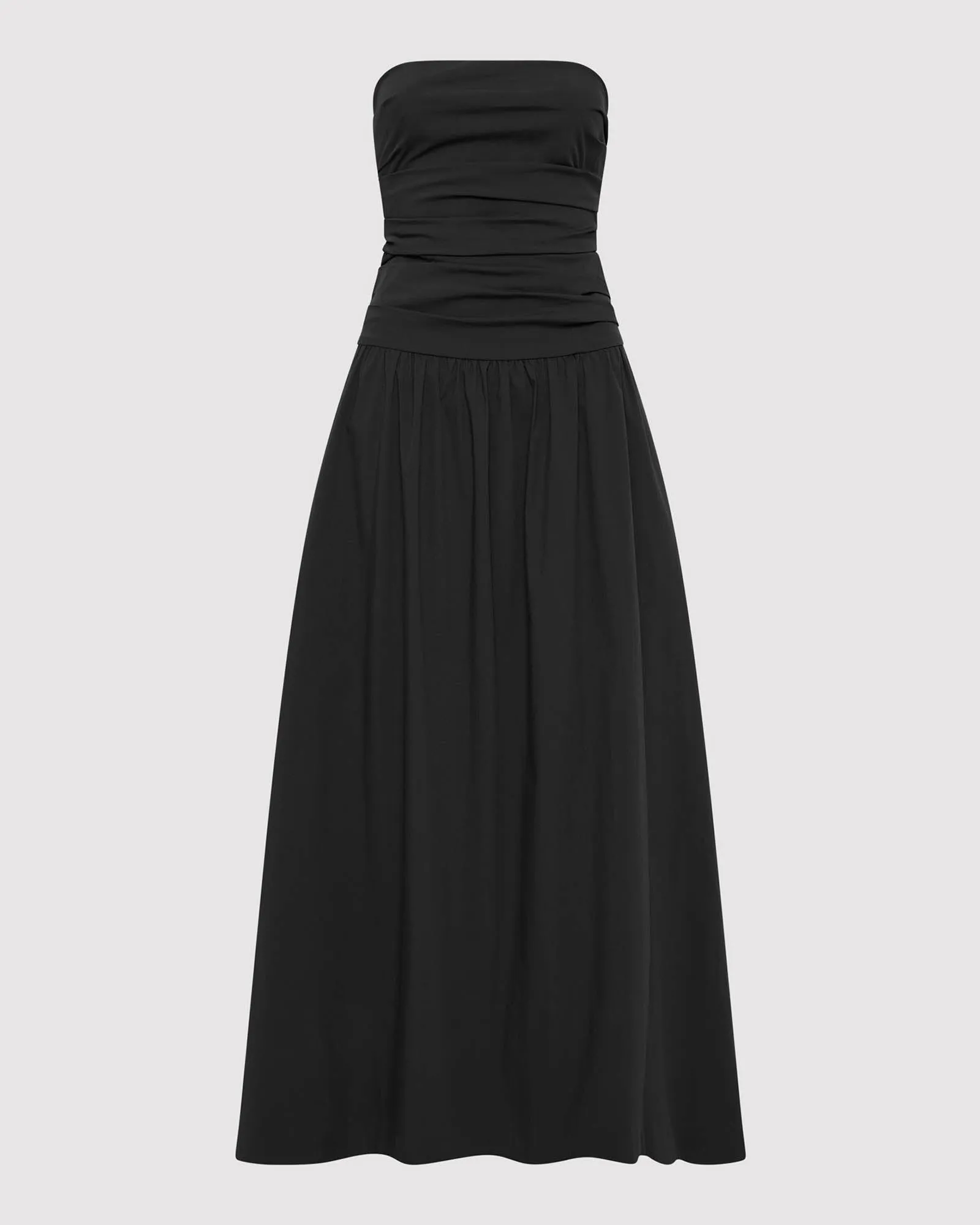 Gather Strapless Tie Dress sold by TNT Fashion product image thumbnail 4