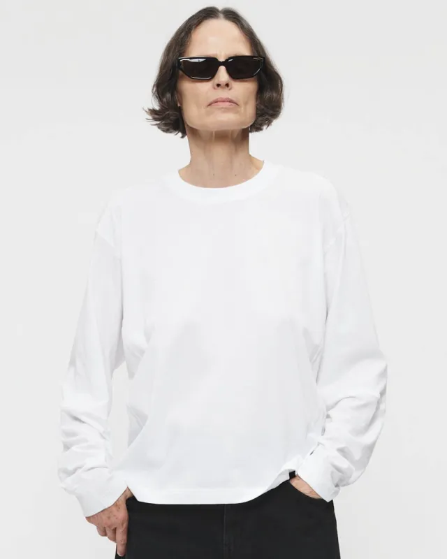 Coverstitch Long Sleeve Tee sold by TNT Fashion