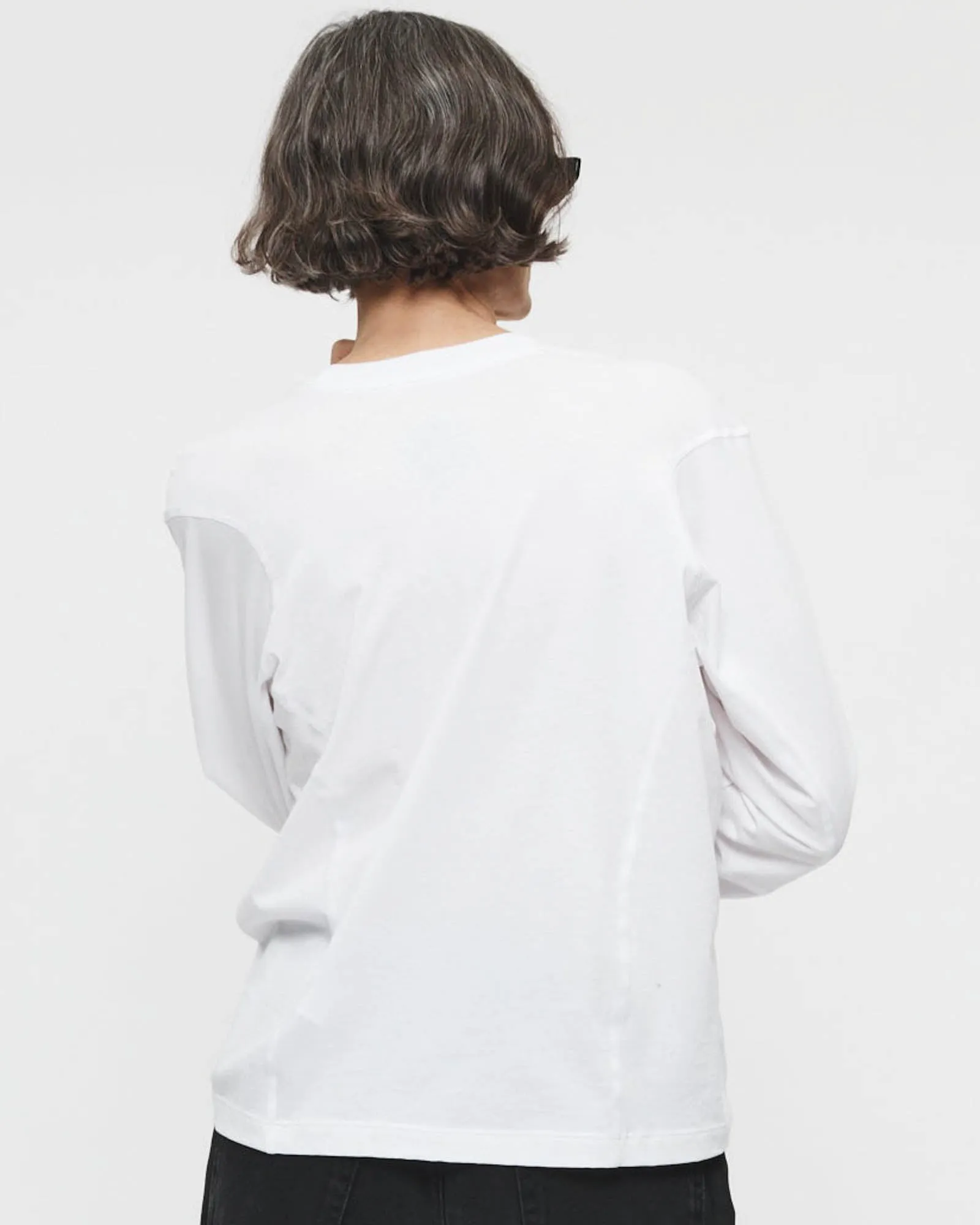 Coverstitch Long Sleeve Tee sold by TNT Fashion product image thumbnail 3