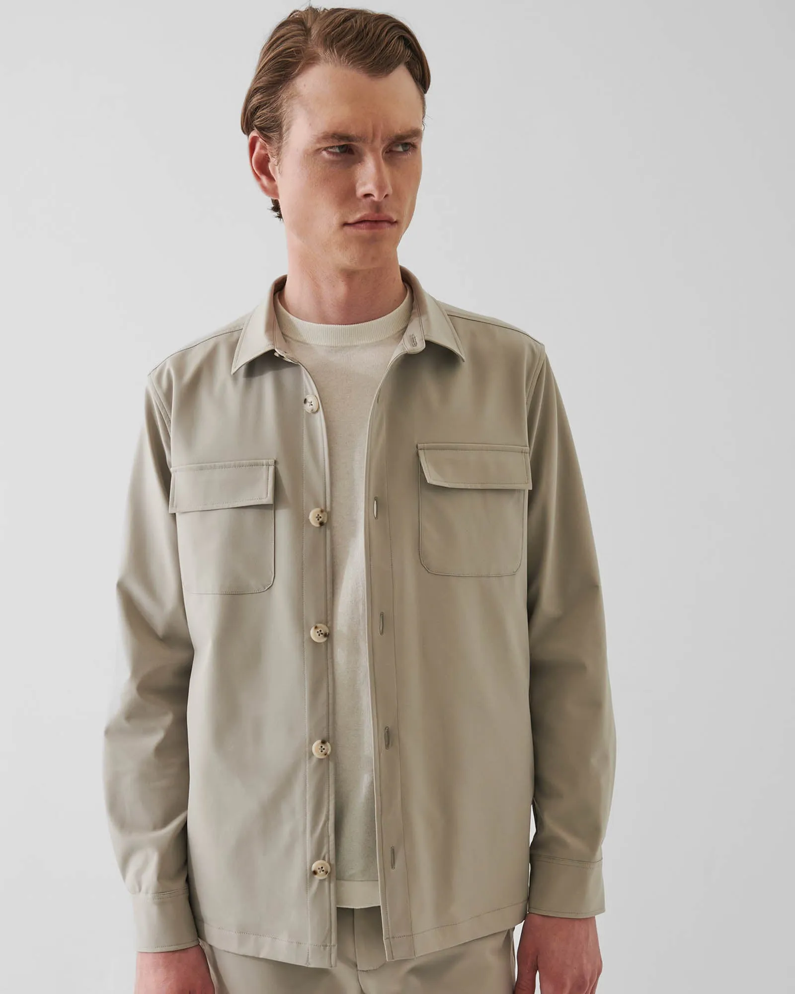 Button Shirt Jacket sold by TNT Fashion product image thumbnail 3