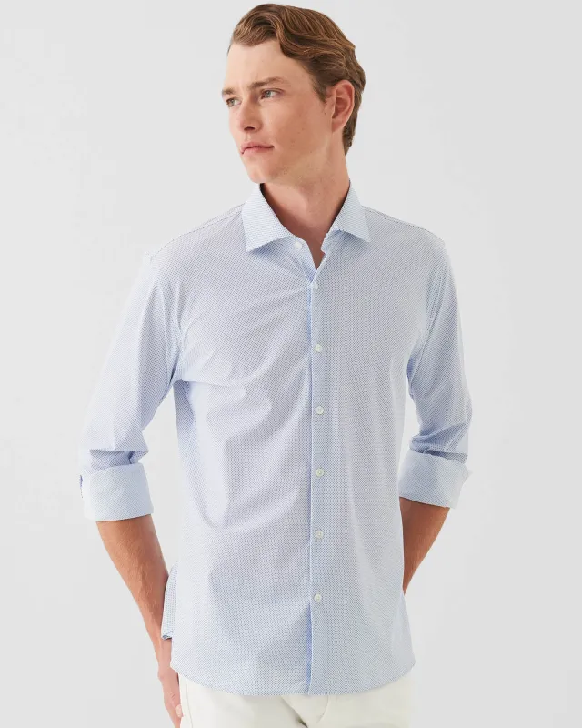 Long Sleeve Nylon Stretch Shirt sold by TNT Fashion