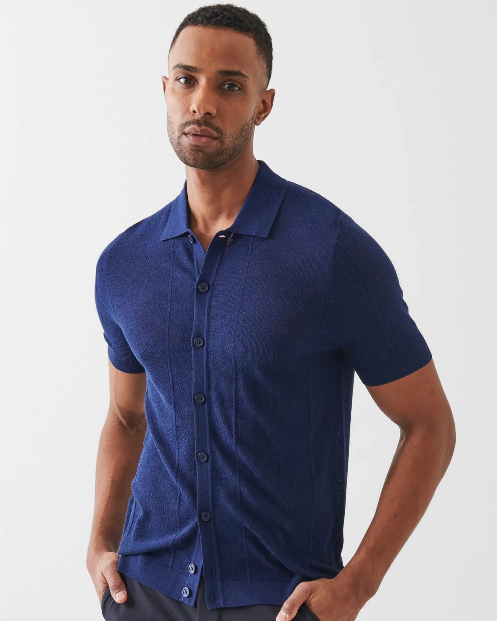 Short Sleeve Seed Stitch Sweater sold by TNT Fashion