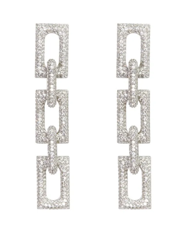 Flat Block Earrings sold by TNT Fashion