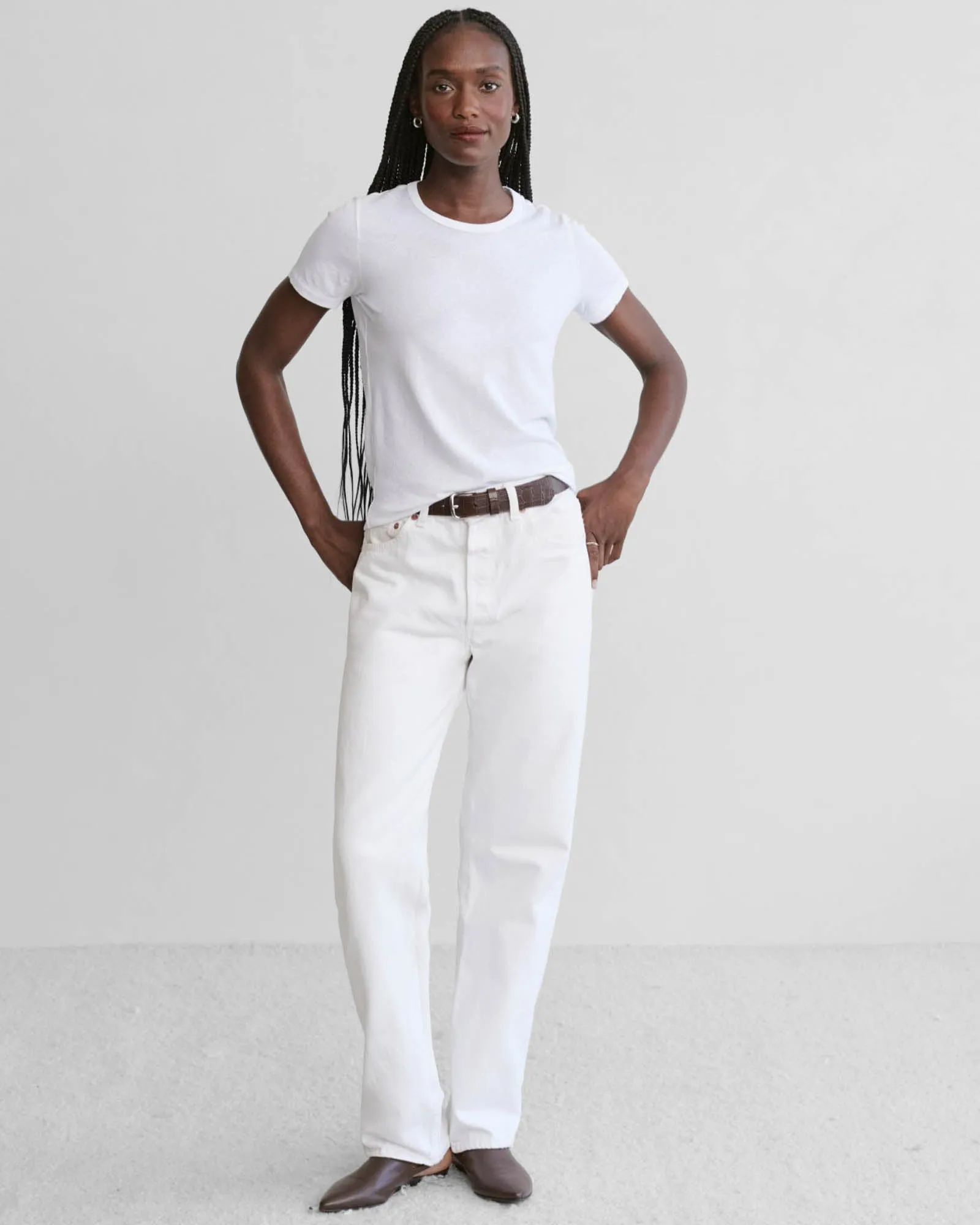 Cotton Slim Tee sold by TNT Fashion product image thumbnail 2