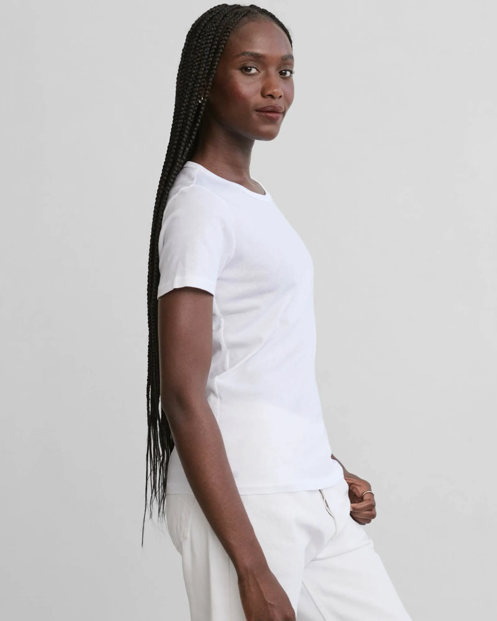 Cotton Slim Tee sold by TNT Fashion product image thumbnail 4