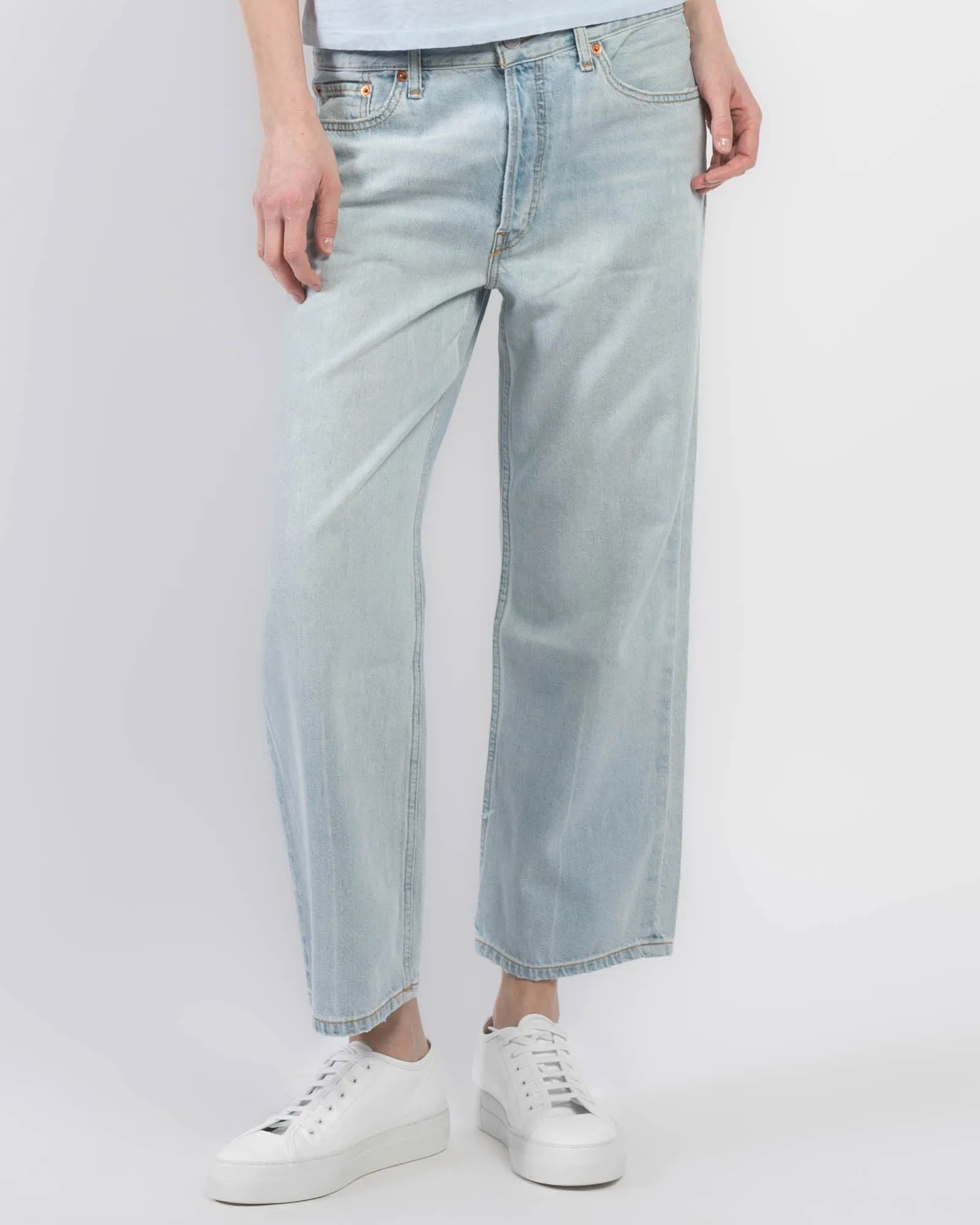 Loose Crop Jeans sold by TNT Fashion