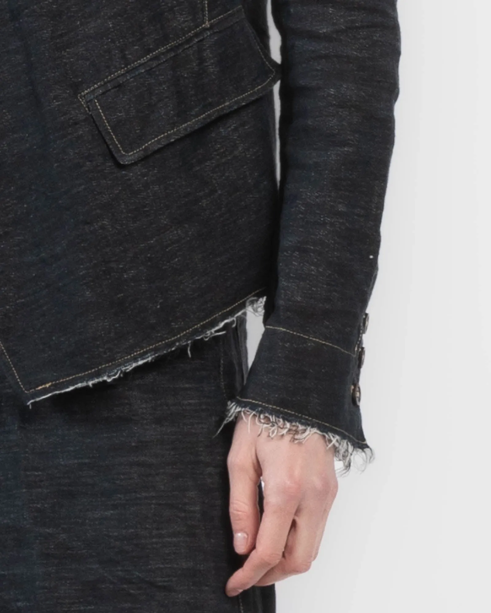 1/2 Lined Cutaway Jacket sold by TNT Fashion product image thumbnail 5