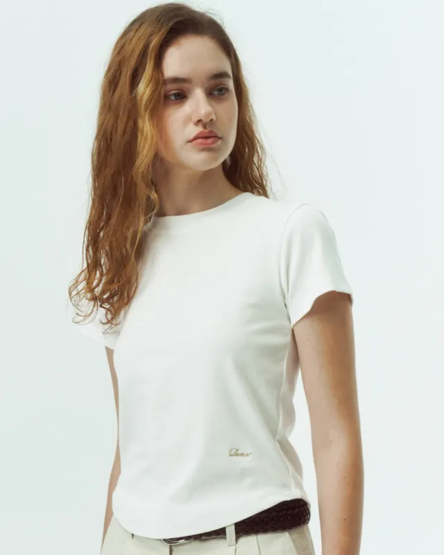 Curved Hem Tee sold by TNT Fashion