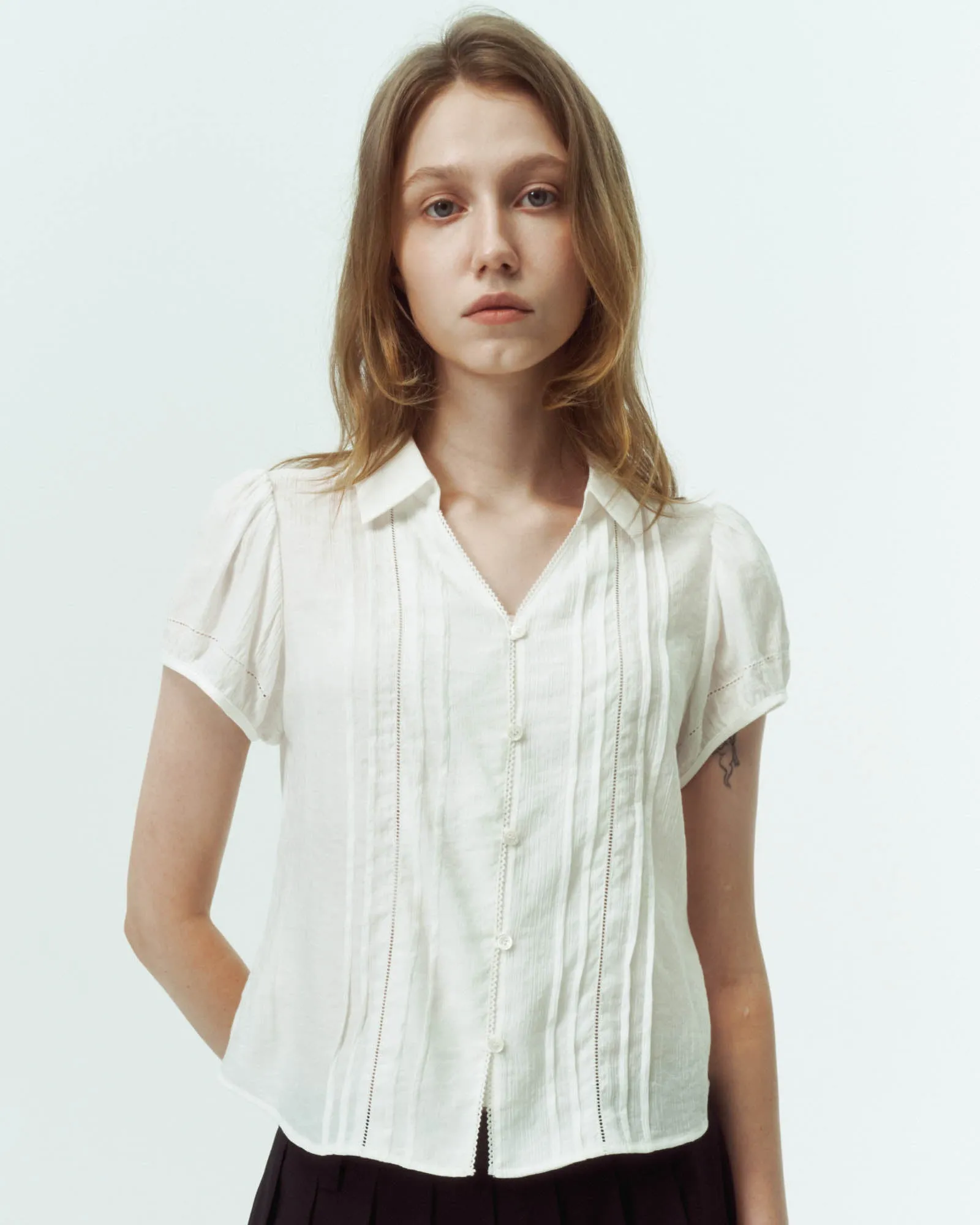 Collared Blouse sold by TNT Fashion