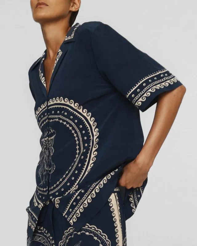 Oceane Silk Shirt sold by TNT Fashion