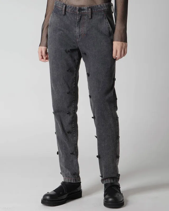 Button Detail Pants sold by TNT Fashion