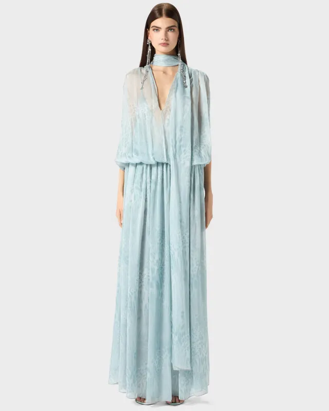 Chiffon Printed Dress made by Blumarine
