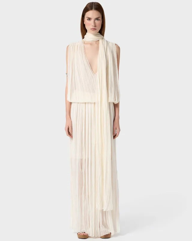 Chiffon Plissé Dress sold by TNT Fashion