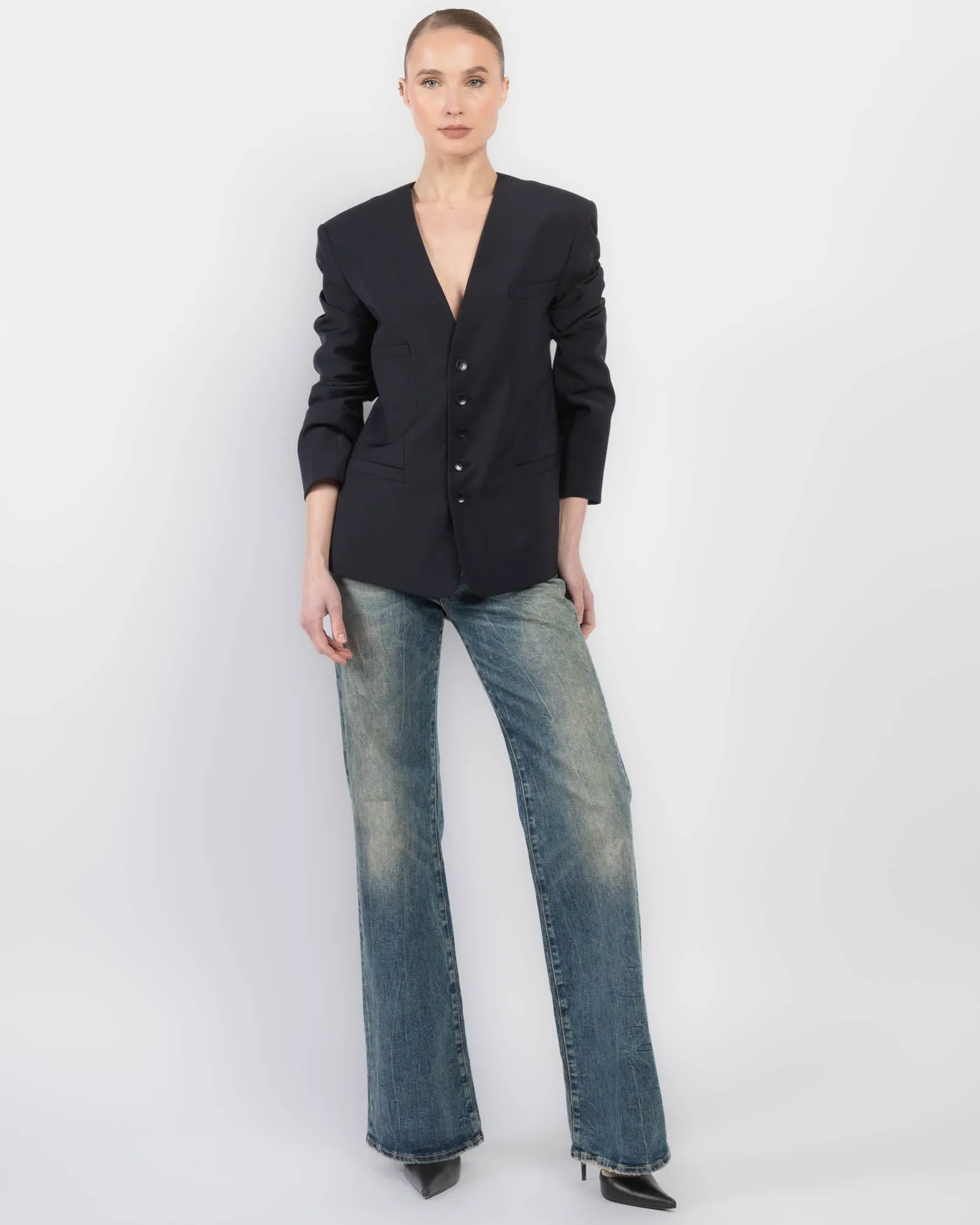 Tropical Collarless Vest sold by TNT Fashion product image thumbnail 2