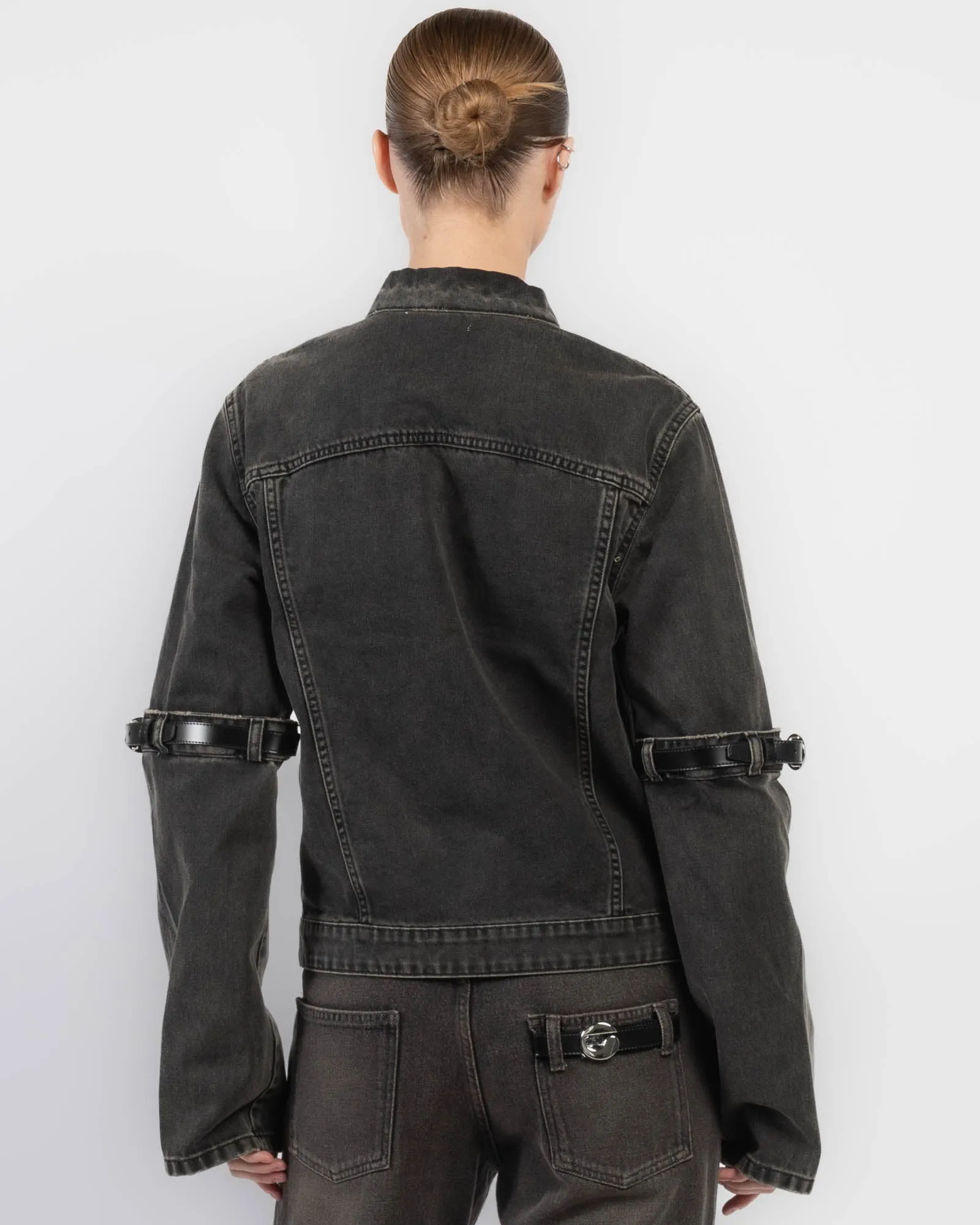 Hybrid Denim Shirt Jacket sold by TNT Fashion product image thumbnail 3