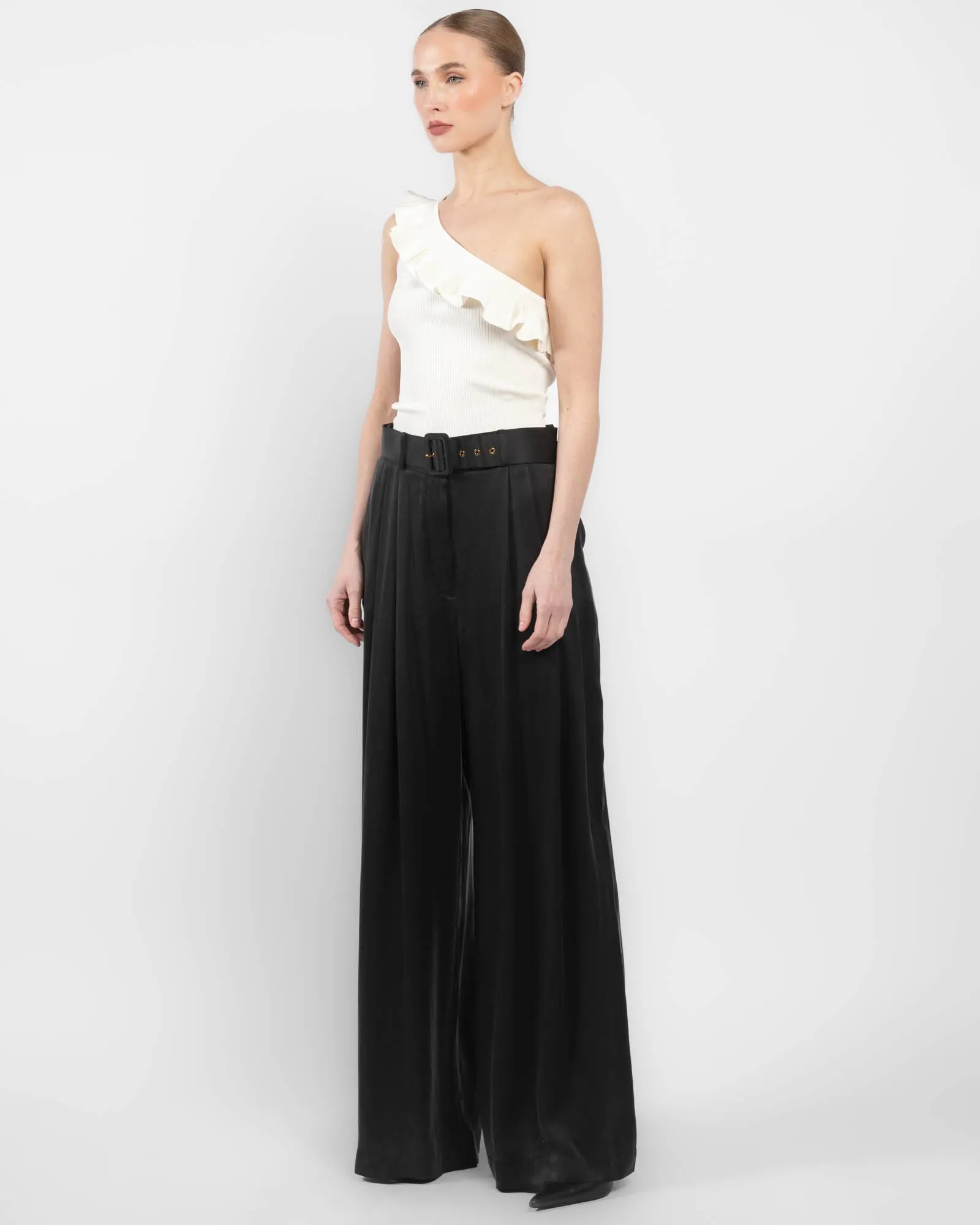 Rhiannon Frill Asymmetric Top sold by TNT Fashion product image thumbnail 4