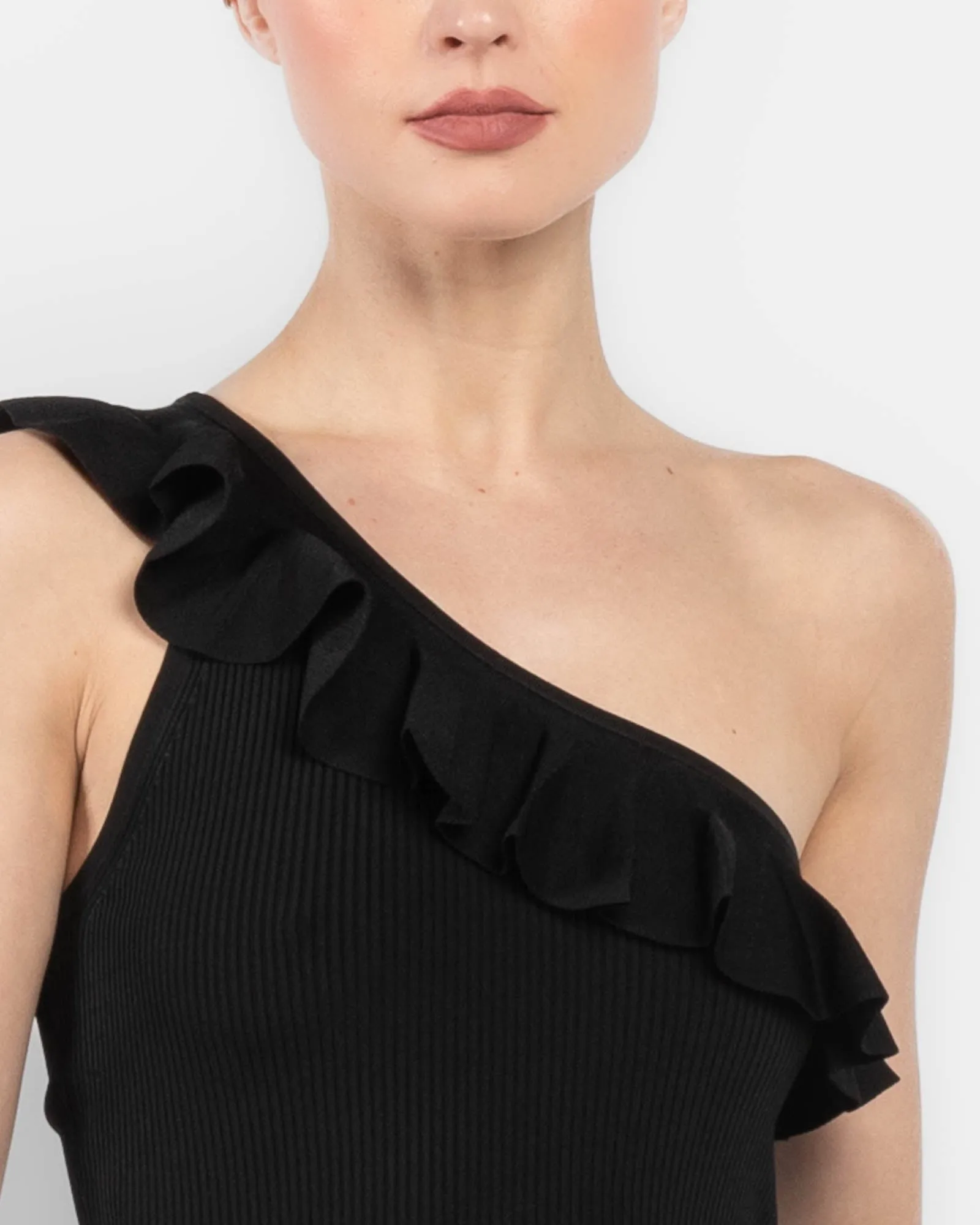 Rhiannon Frill Asymmetric Top sold by TNT Fashion product image thumbnail 5