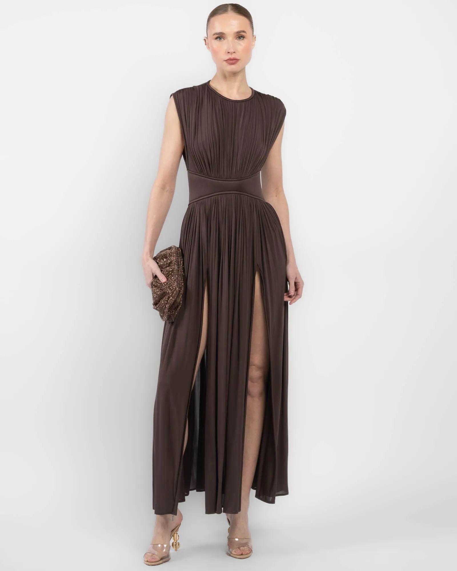 Illuminate Column Dress sold by TNT Fashion product image thumbnail 3
