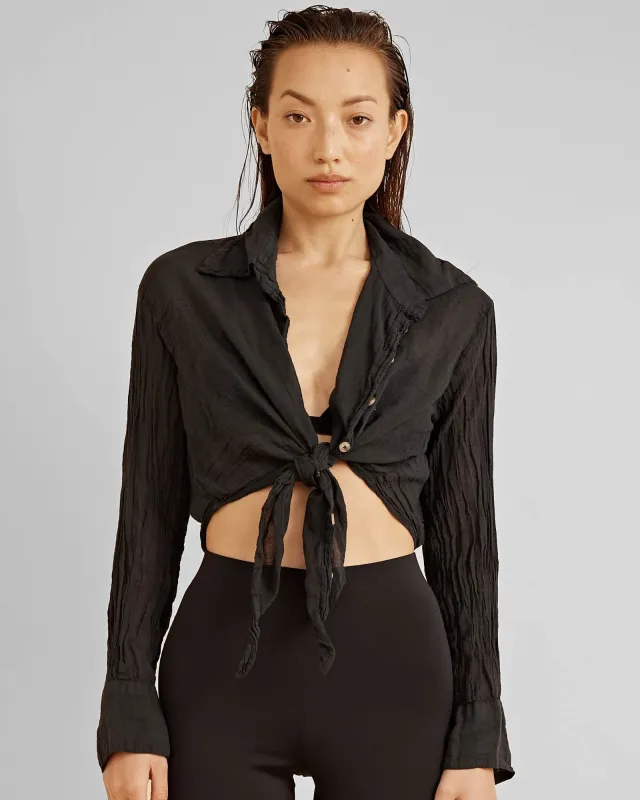 Healy Tie Shirt sold by TNT Fashion