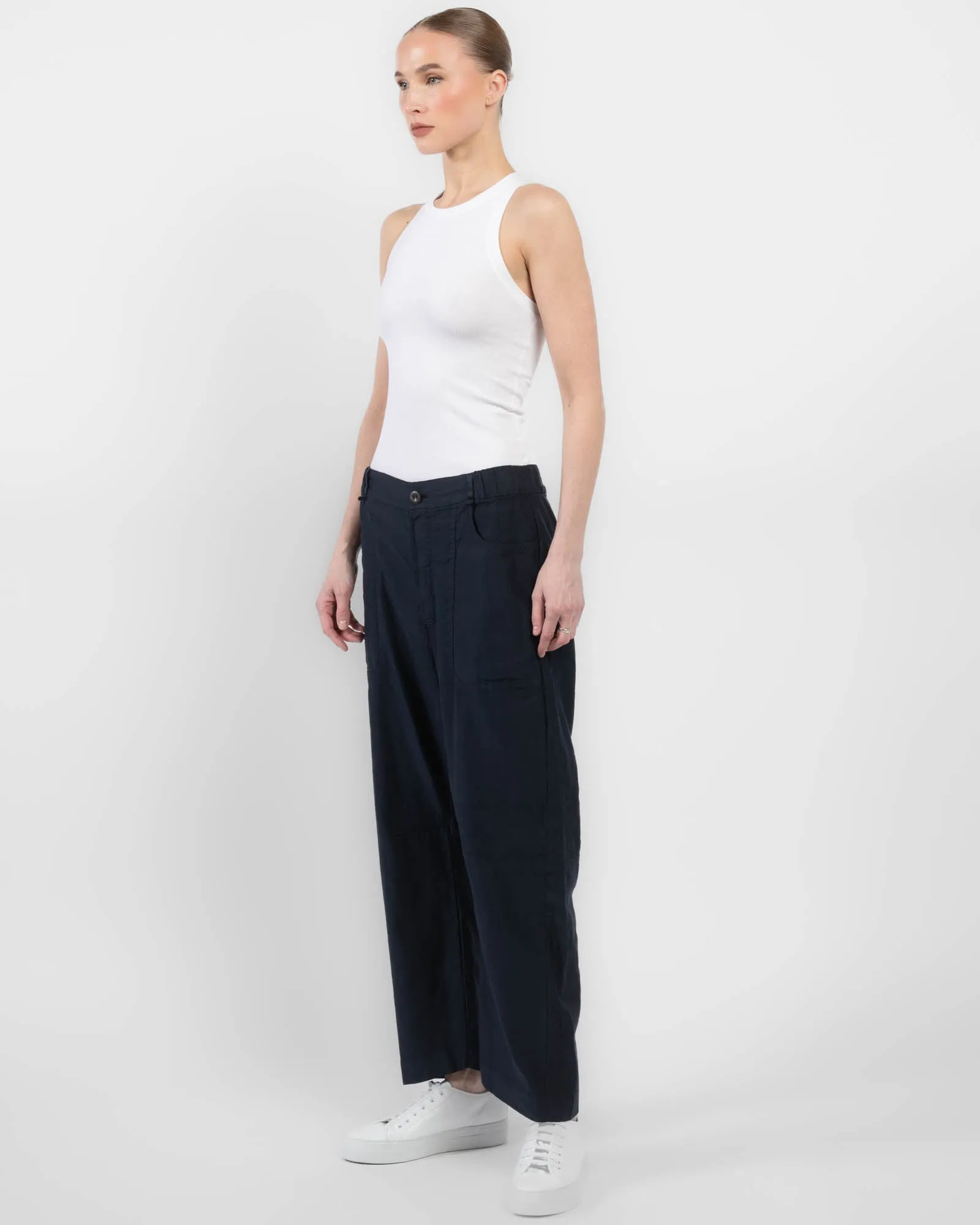 Curved Leg Pants sold by TNT Fashion product image thumbnail 4