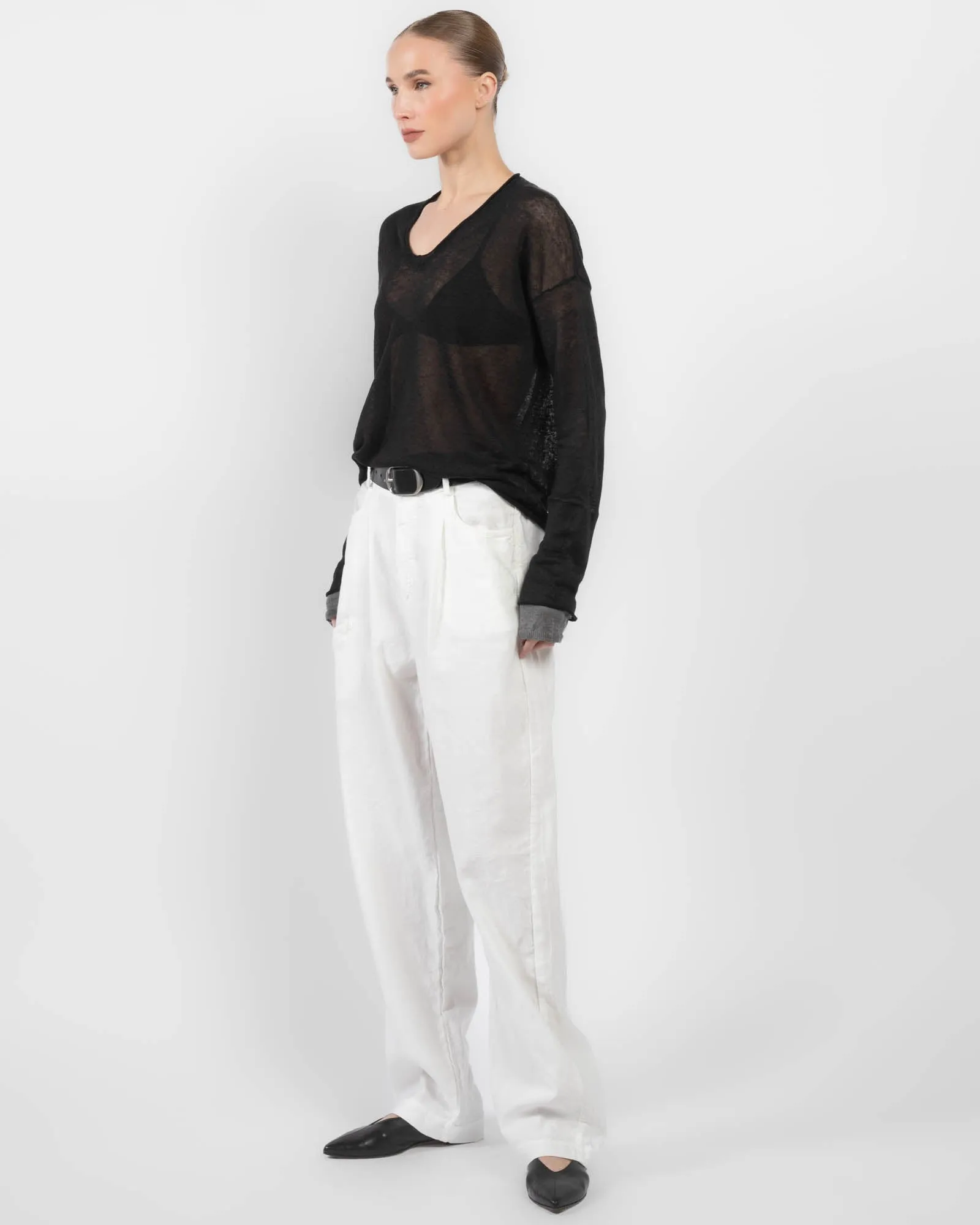 Over V-Neck Sweater sold by TNT Fashion product image thumbnail 4