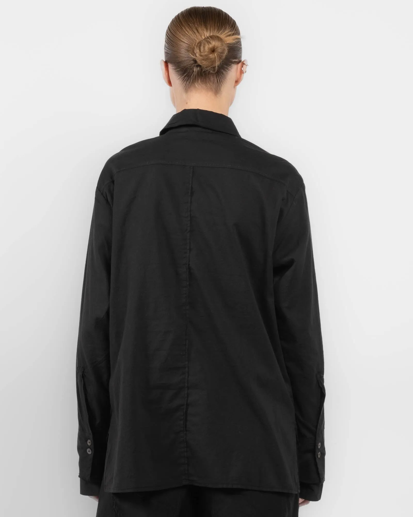 Double Cuff Linen Shirt sold by TNT Fashion product image thumbnail 3