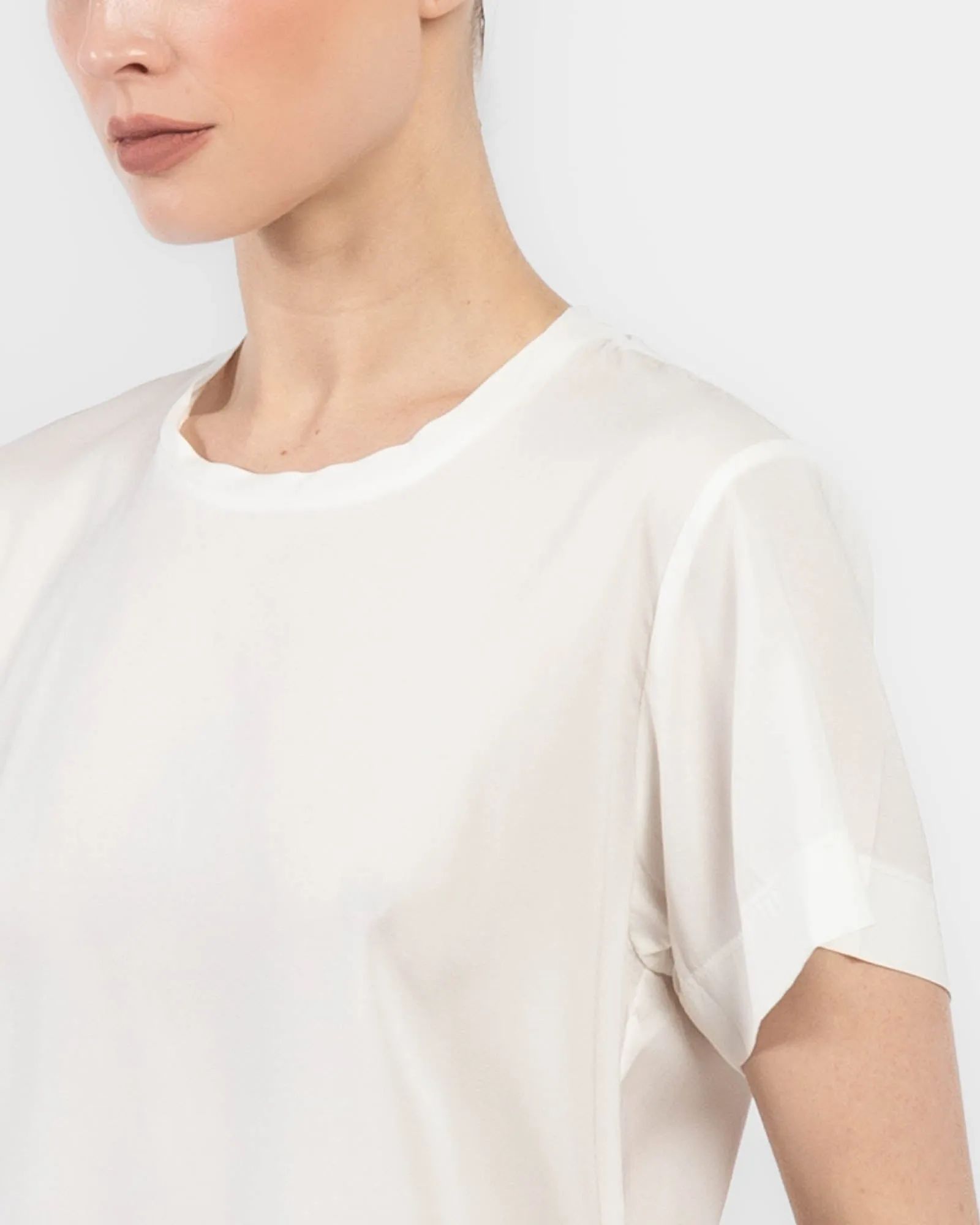 Silk Stretch T-Shirt sold by TNT Fashion product image thumbnail 5