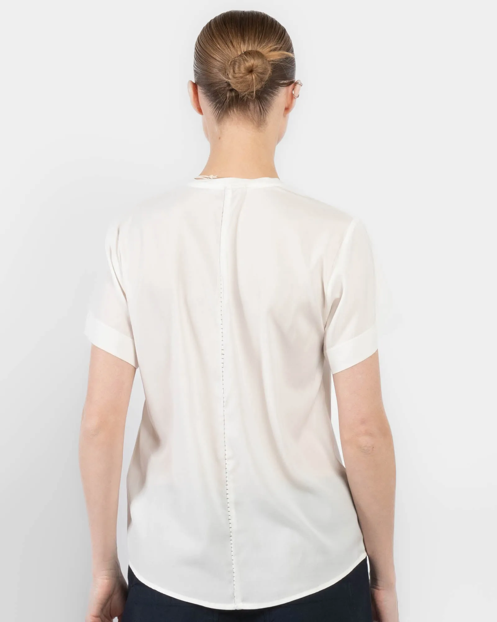 Silk Stretch T-Shirt sold by TNT Fashion product image thumbnail 3