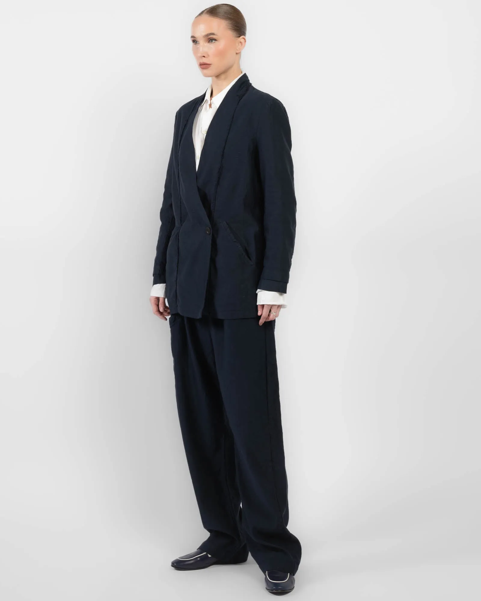 Mixed Double-Breasted Jacket sold by TNT Fashion product image thumbnail 4