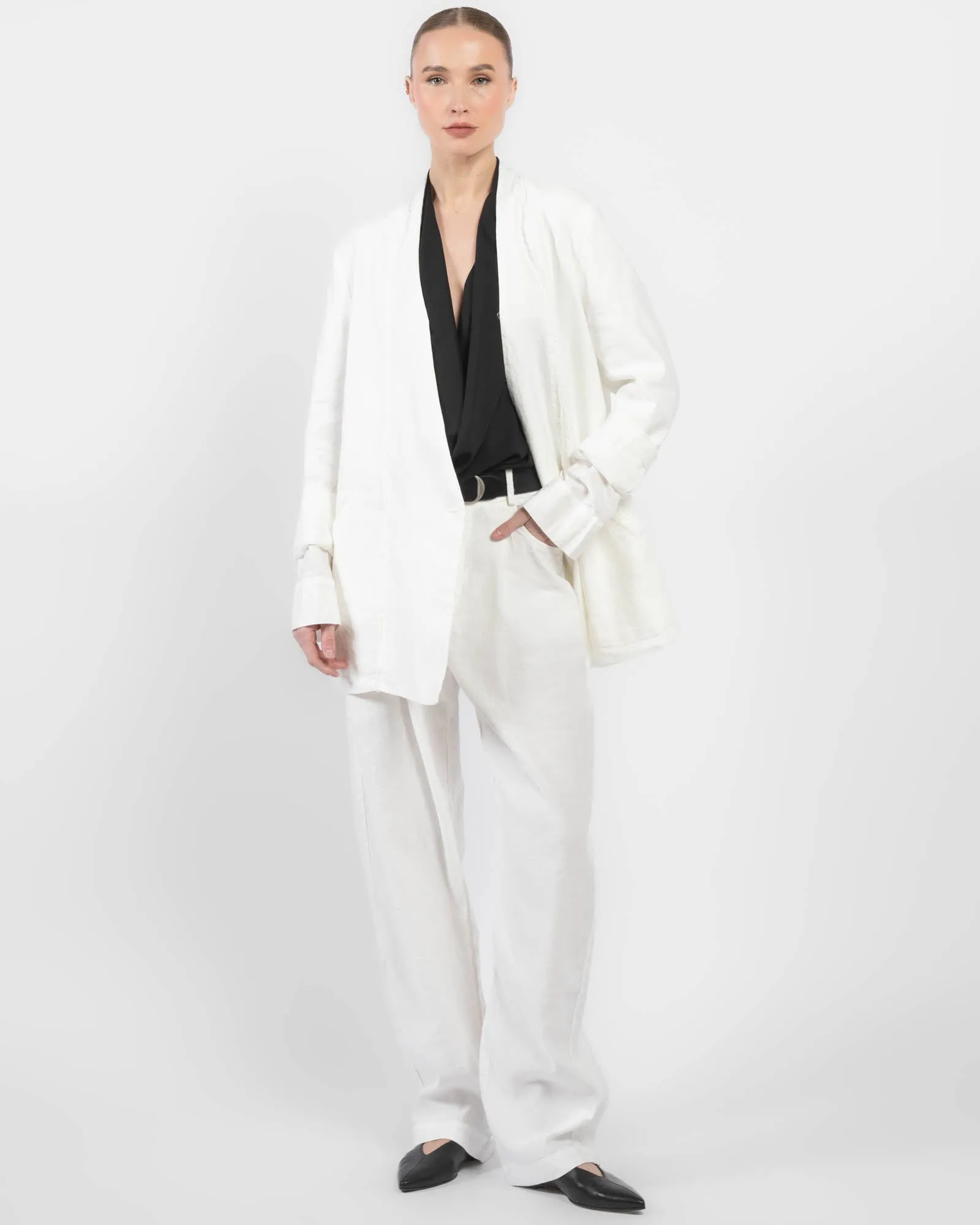 Mixed Double-Breasted Jacket sold by TNT Fashion product image thumbnail 2