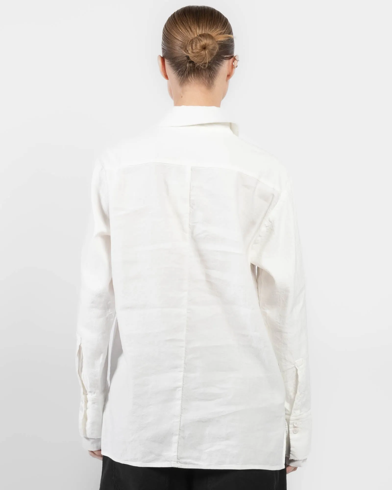 Double Cuff Mixed Shirt sold by TNT Fashion product image thumbnail 3