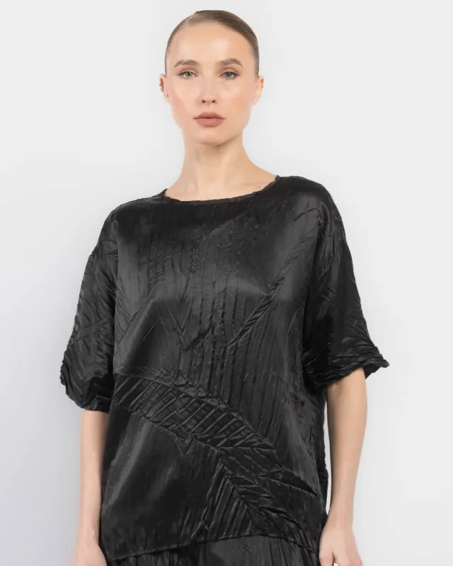 Pleated Tee sold by TNT Fashion
