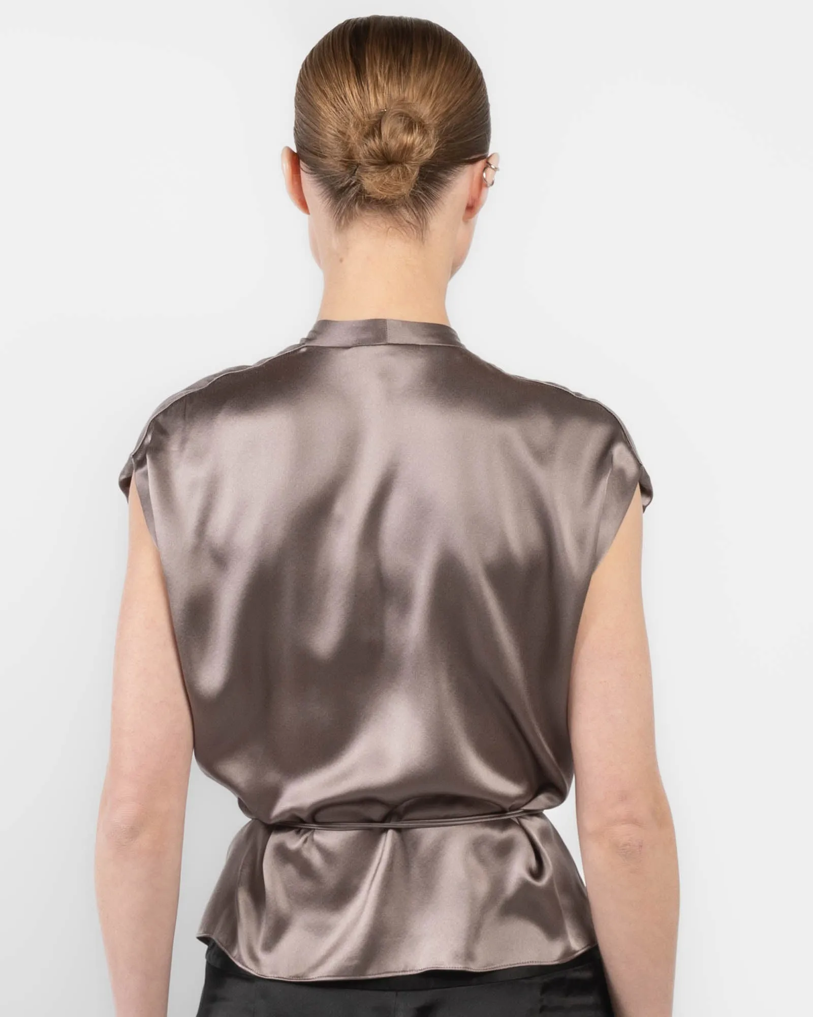 Drape Sleeve Wrap Blouse sold by TNT Fashion product image thumbnail 3