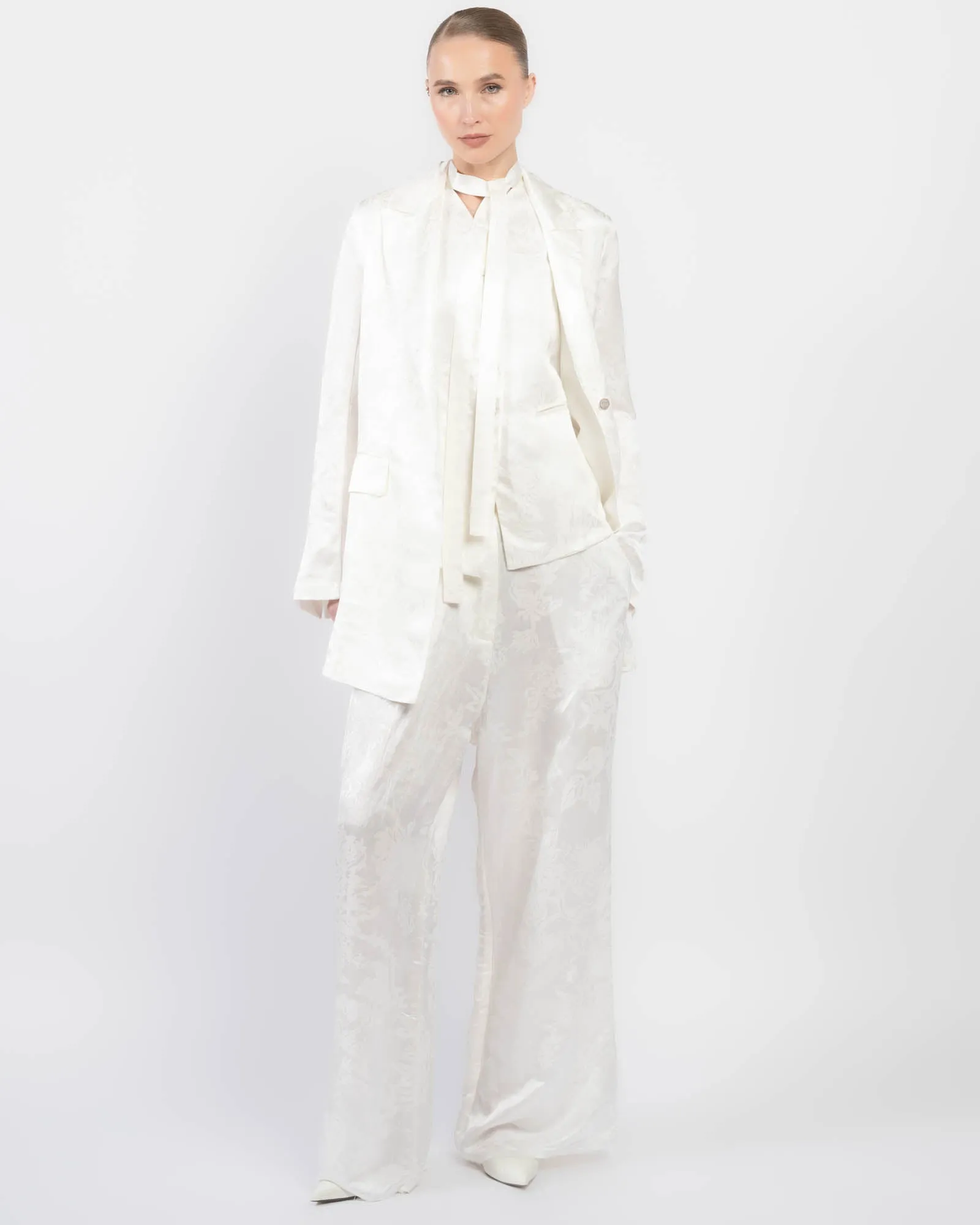Back Tie Collar Jacket sold by TNT Fashion product image thumbnail 2