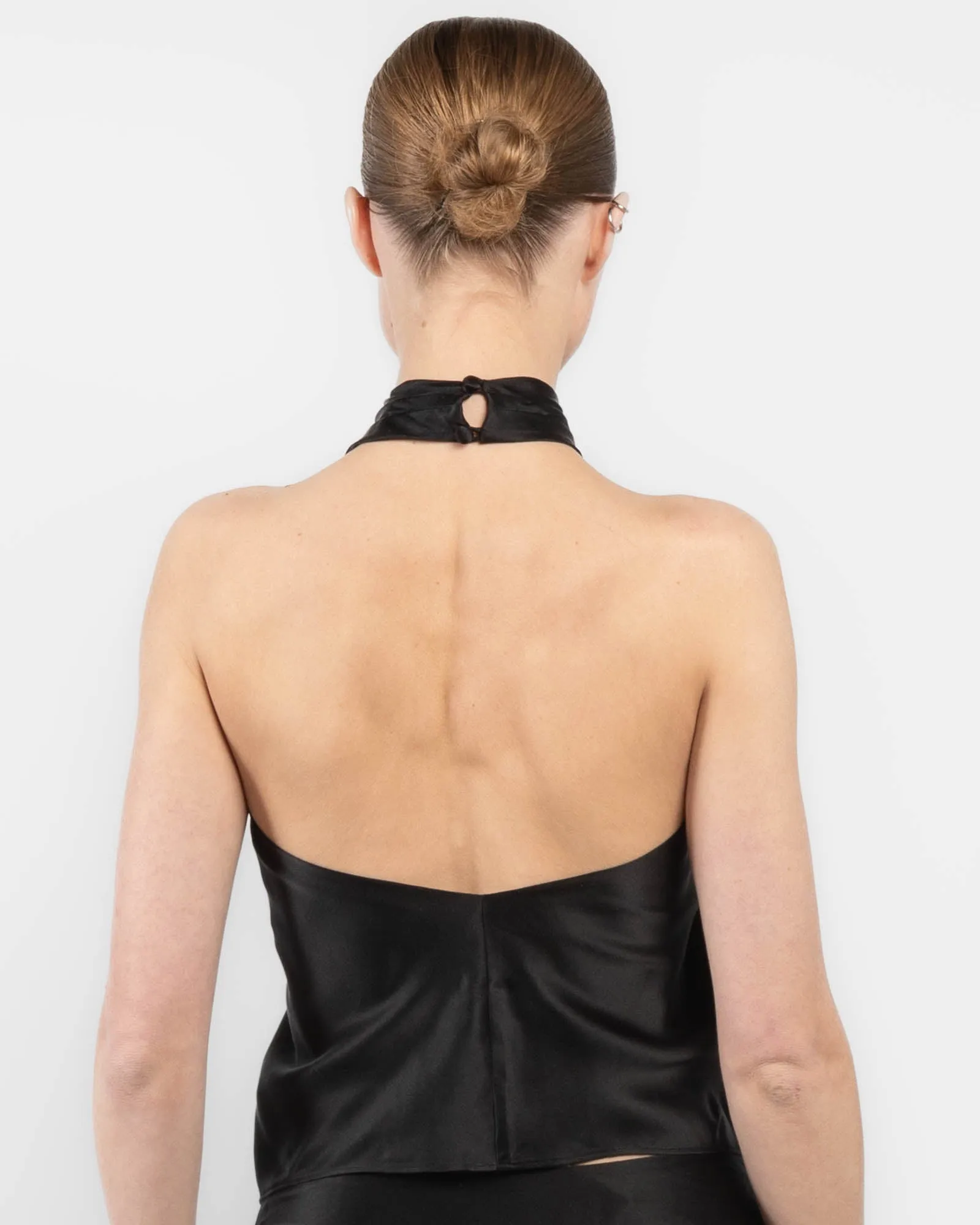 Cross Wrap Halter Top sold by TNT Fashion product image thumbnail 2