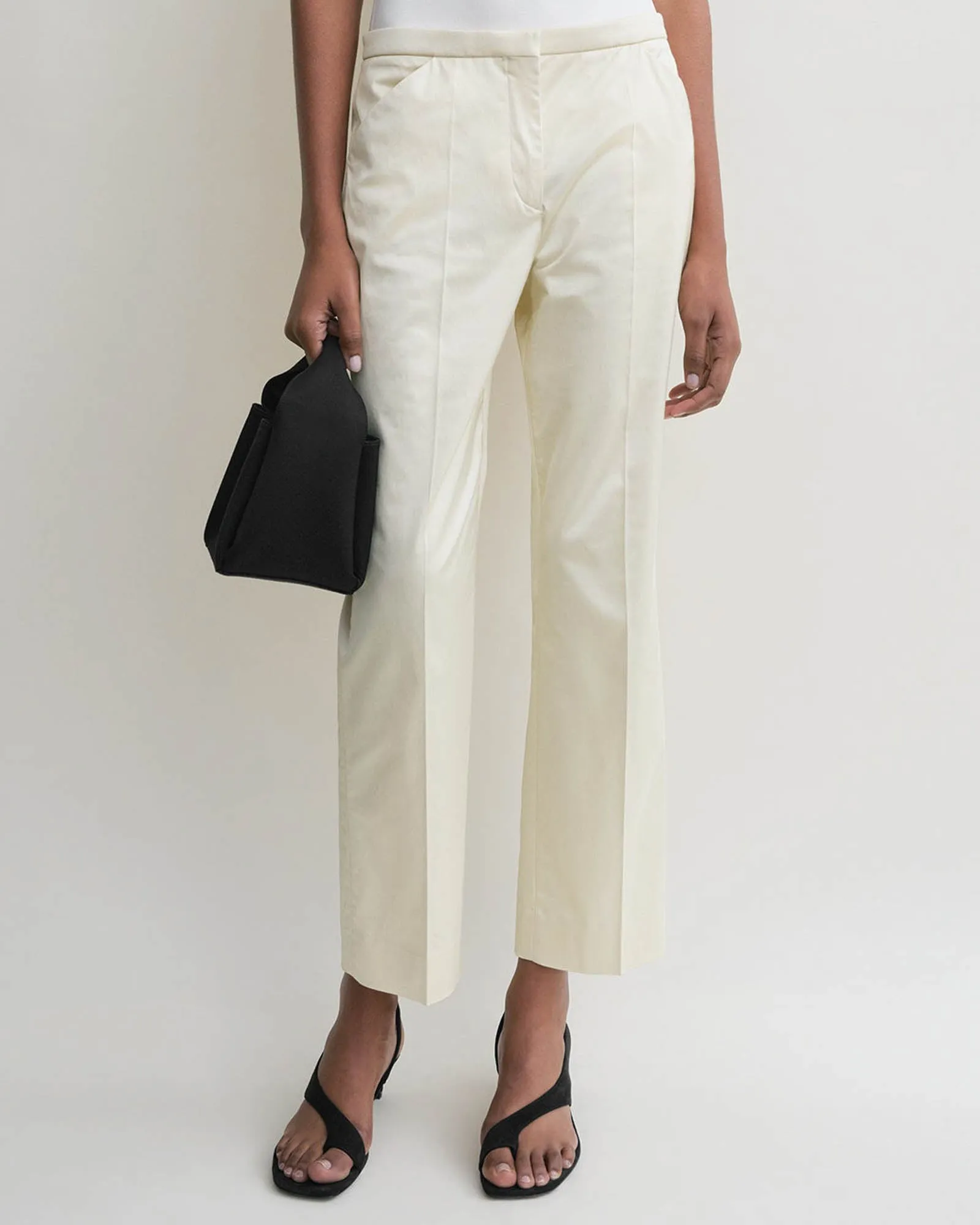 Crop Straight Trousers sold by TNT Fashion