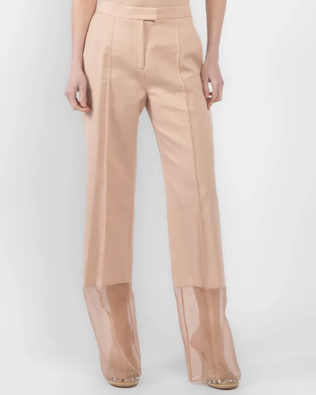 Sheer Hem Pants sold by TNT Fashion