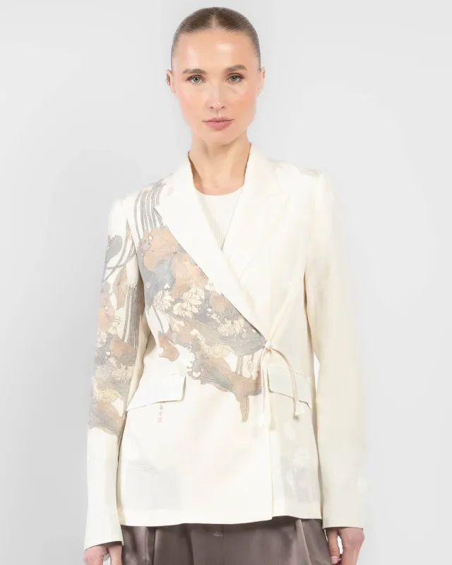 Double-Breasted Traditional Kimono Jacket sold by TNT Fashion