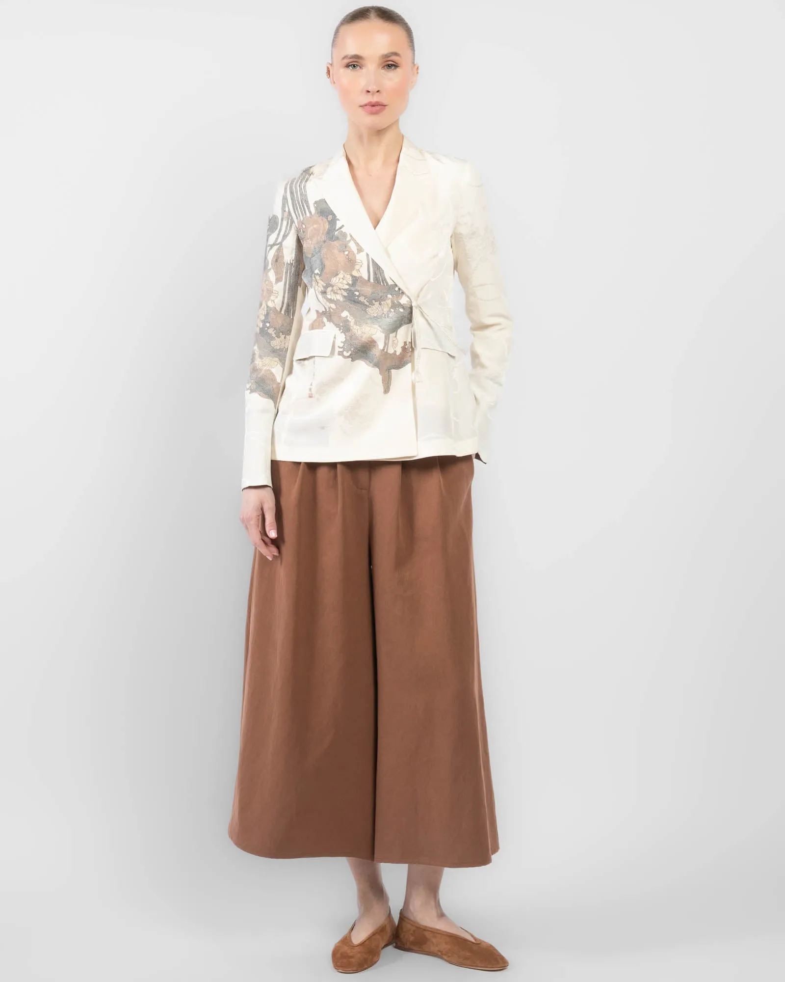 Double-Breasted Traditional Kimono Jacket sold by TNT Fashion product image thumbnail 3