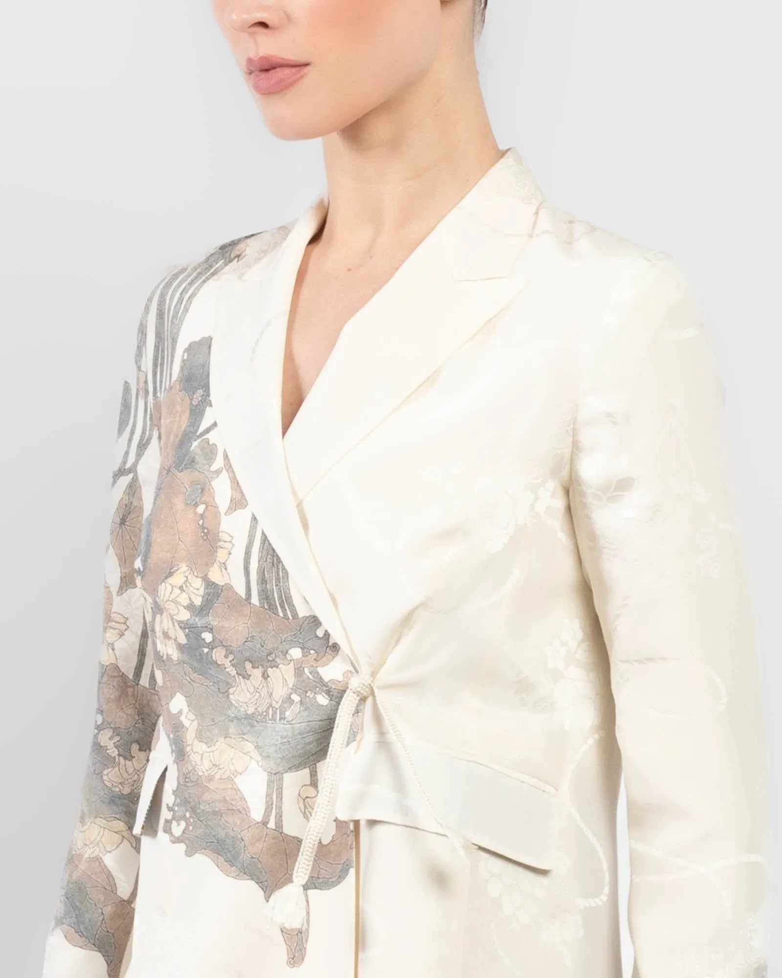 Double-Breasted Traditional Kimono Jacket sold by TNT Fashion product image thumbnail 5