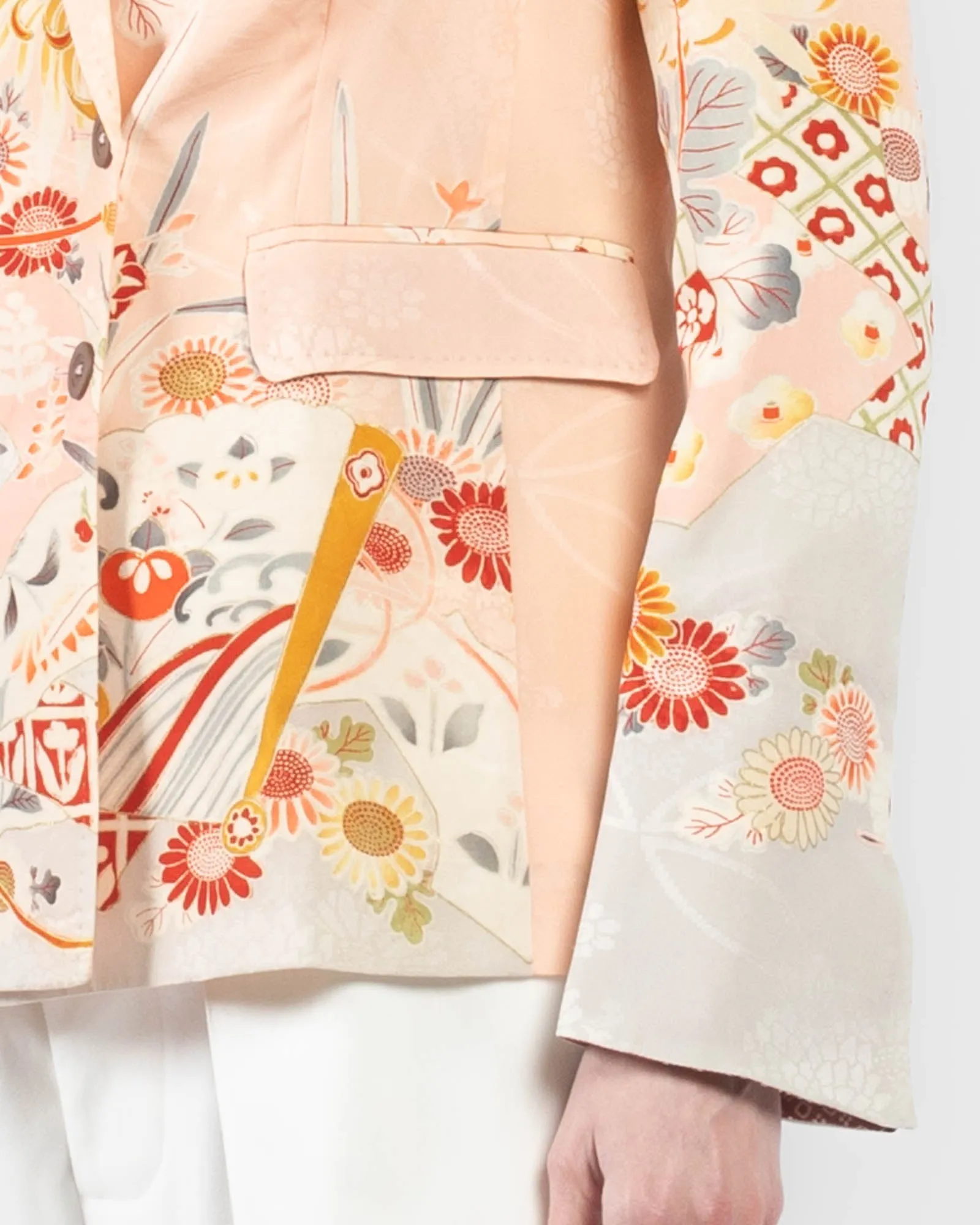 Double-Breasted Traditional Kimono Jacket sold by TNT Fashion product image thumbnail 5