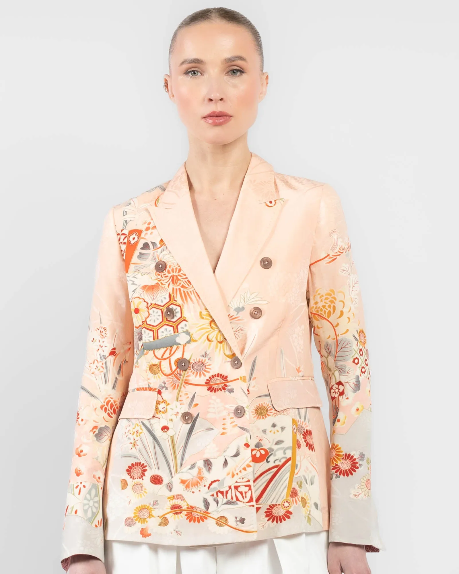 Double-Breasted Traditional Kimono Jacket sold by TNT Fashion